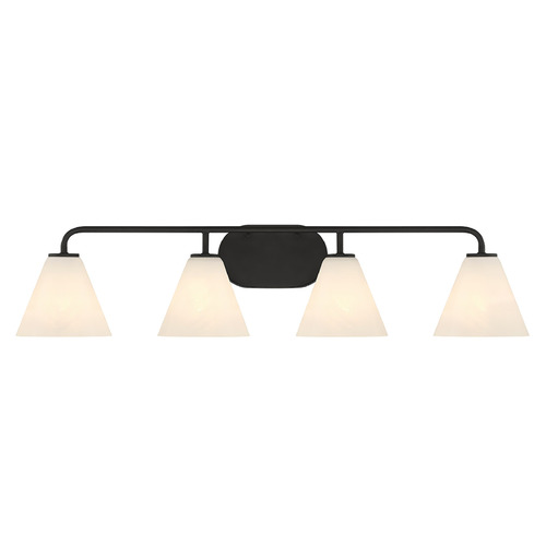 Savoy House Savoy House Lighting Blair Matte Black Bathroom Light 8-2988-4-BK