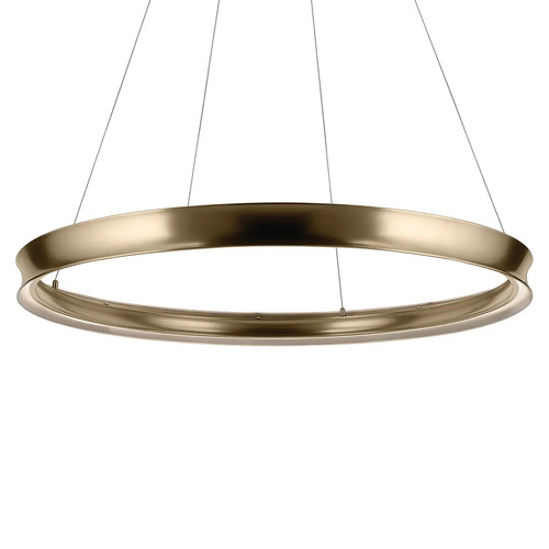 Larousse 49.50-Inch LED Chandelier in Champagne Bronze by Kichler