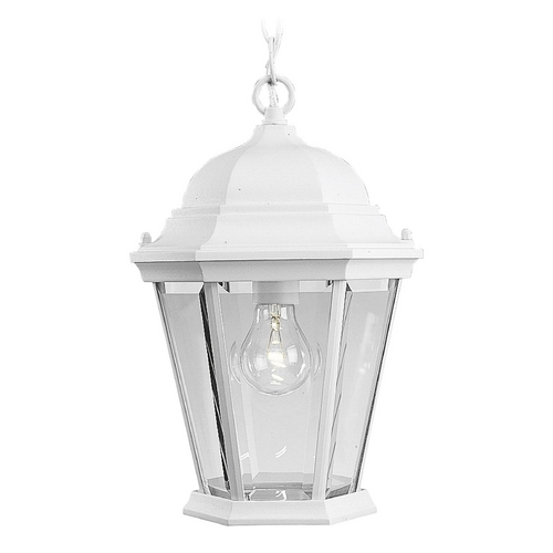 Welbourne Outdoor Hanging Light in White by Progress Lighting