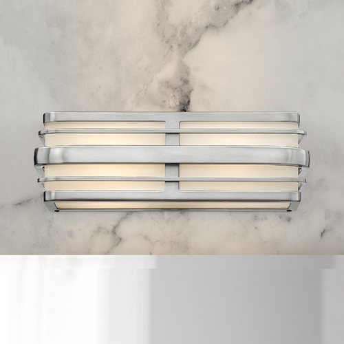 Hinkley Winton 2-Light Brushed Nickel Bathroom Light by Hinkley Lighting 5232BN