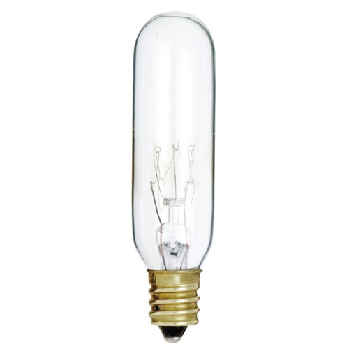 Satco Lighting Incandescent T6 Light Bulb Candelabra Base 145V by Satco S3912