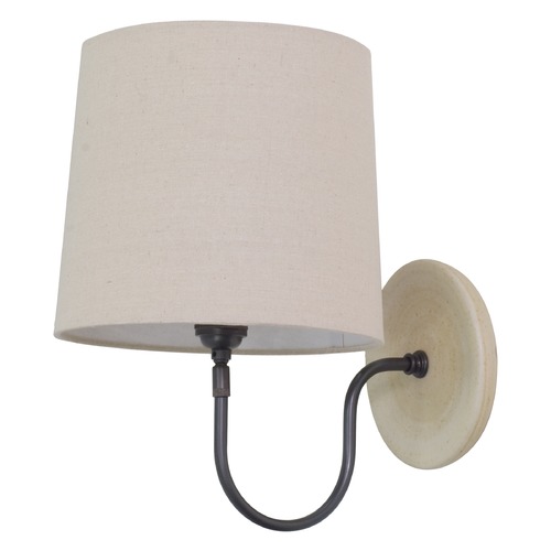 Scatchard Stoneware Oatmeal Wall Lamp by House of Troy Lighting