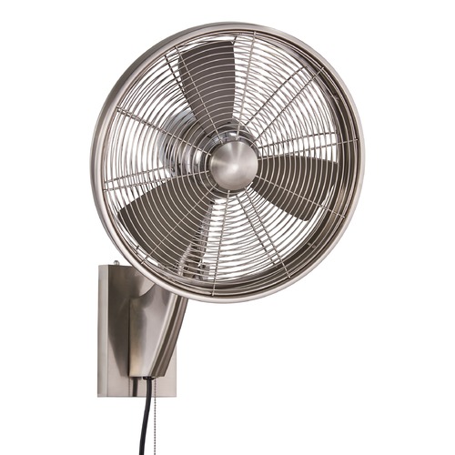 Minka Aire Anywhere 16-Inch Oscillating Fan in Brushed Nickel by Minka Aire F307-BN