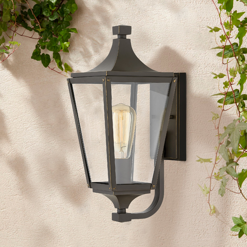 Jaymes 15.75-Inch Oil Rubbed Bronze Outdoor Wall Light by Hinkley Lighting