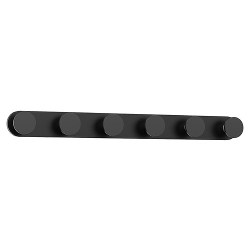 Edna 25-Inch 6-Light LED Bathroom Strip Light in Black by Kuzco Lighting