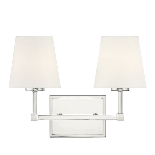 15-Inch Bathroom Light in Polished Nickel by Meridian