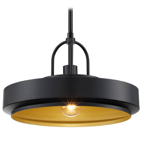 Designers Fountain Odea Matte Black Pendant Light