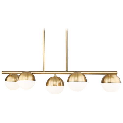 Z-Lite Realm Sphere Modern Gold Island Light