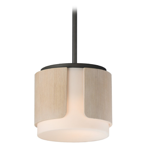 Draughtsman 10-Inch Convertible Pendant in Charcoal by Maxim Lighting