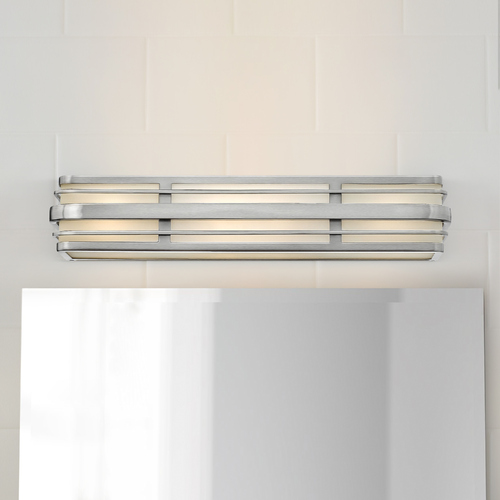 Hinkley Winton 4-Light Brushed Nickel Bathroom Light by Hinkley Lighting 5234BN