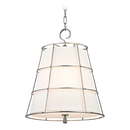 Hudson Valley Lighting Savona Polished Nickel Pendant by Hudson Valley Lighting 9818-PN