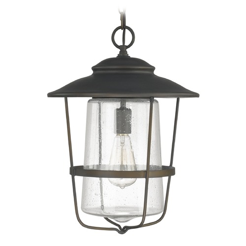 Capital Lighting Creekside Outdoor Hanging Lantern in Old Bronze by Capital Lighting 9604OB