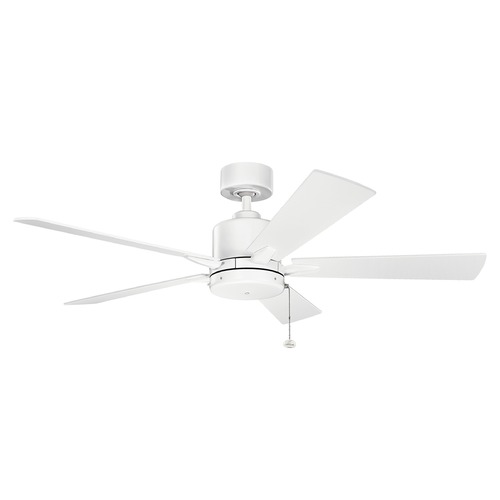 Kichler Lighting Bowen 52-Inch Matte White Fan by Kichler Lighting 330242MWH