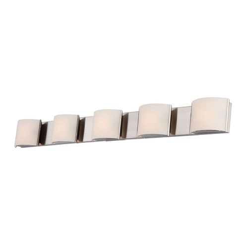 Elk Lighting Alico Lighting Pandora Polished Matte Nickel Bathroom Light BV6T5-10-16M