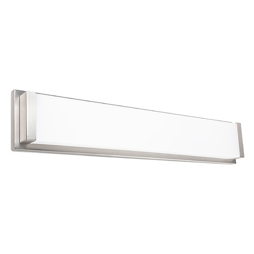 Metro Brushed Nickel LED Bathroom Light by WAC Lighting