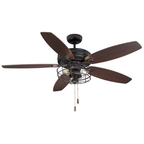 Meridian 52-Inch LED Fan in Oil Rubbed Bronze by Meridian M2006ORB