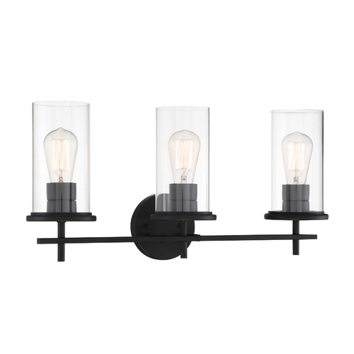 Haisley 3-Light Vanity Light in Coal by Minka Lavery