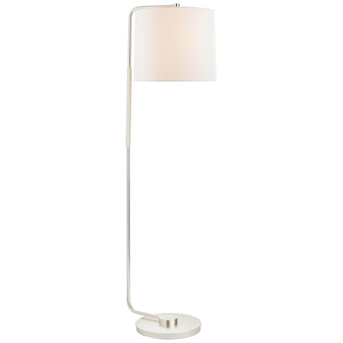 Visual Comfort Signature Collection Barbara Barry Swing Articulating Lamp in Silver by Visual Comfort Signature BBL1070SSL