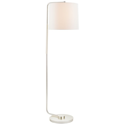 Barbara Barry Swing Articulating Lamp in Silver by Visual Comfort Signature
