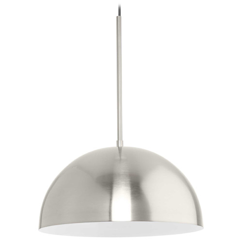 Progress Lighting Progress Lighting Markor 1-Light Brushed Nickel Mini Pendant P500379-009