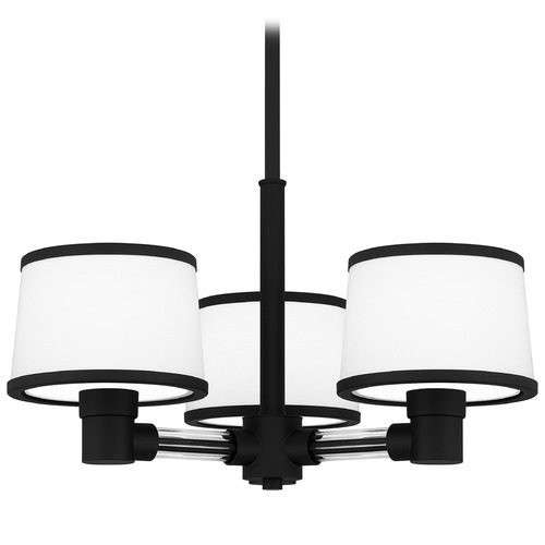 Quoizel Lighting Kylen Matte Black Mini-Chandelier