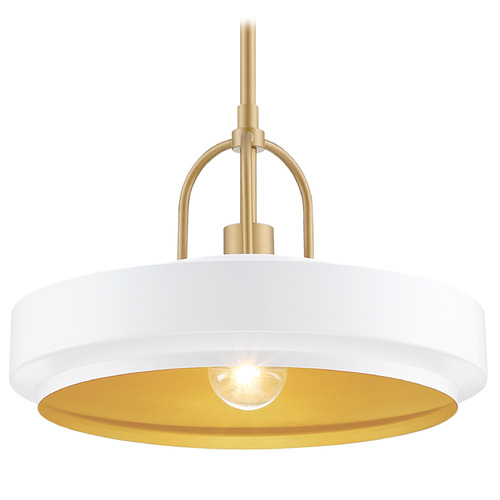 Designers Fountain Odea Matte White Pendant Light