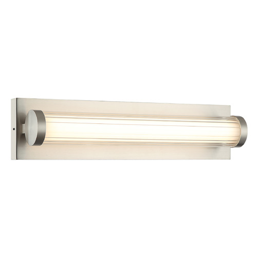 Matteo Lighting Athena Brushed Nickel LED Vertical Bathroom Light