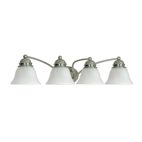 Empire 29-Inch 4-Light Brushed Nickel Vanity Light by Nuvo Lighting