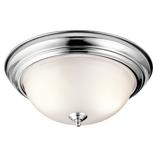 Kichler Lighting 13.25-Inch Chrome Flush Mount by Kichler Lighting 8112CH