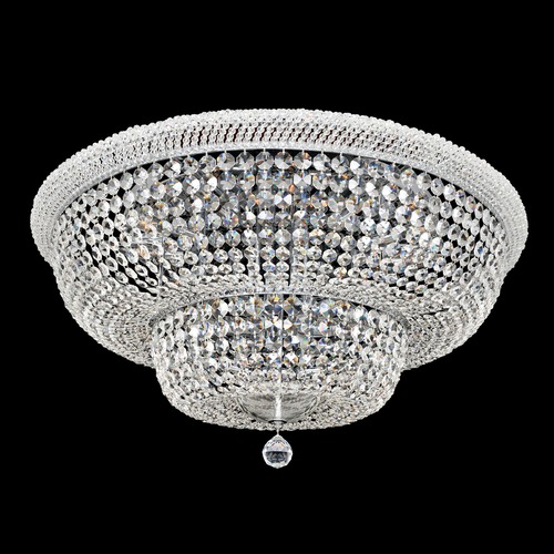 Allegri Lighting Allegri Crystal Napoli Chrome Flushmount Light 020942-010-FR001