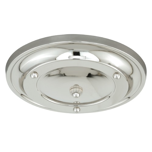 Canopy in Satin Nickel Ceiling Adaptor by Vaxcel Lighting