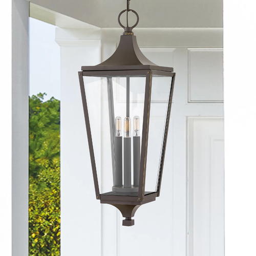 Jaymes 26.25-Inch High Oil Rubbed Bronze Outdoor Hanging Light by Hinkley Lighting