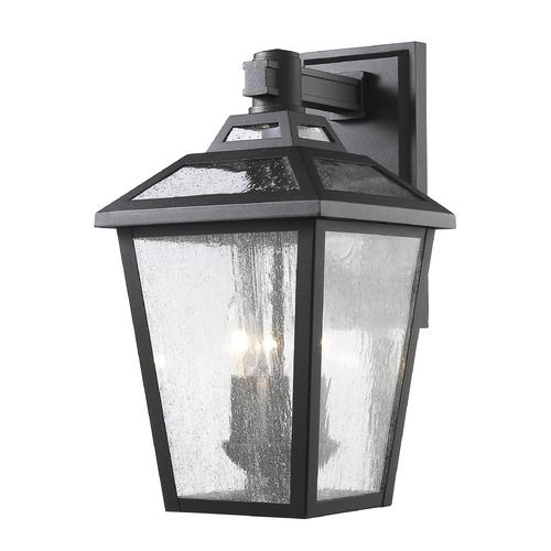 Z-Lite Bayland Black Outdoor Wall Light by Z-Lite 539M-BK