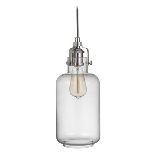 State House Polished Nickel Mini Pendant by Craftmade Lighting