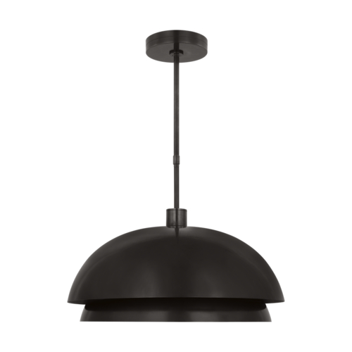 Visual Comfort Modern Collection Visual Comfort Modern Collection Shanti Dark Bronze LED Pendant Light SLPD13527BZ