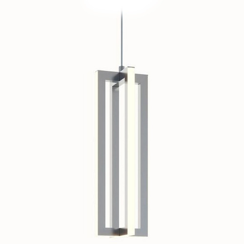 Afx Lighting Cass Satin Nickel LED Mini-Pendant Light