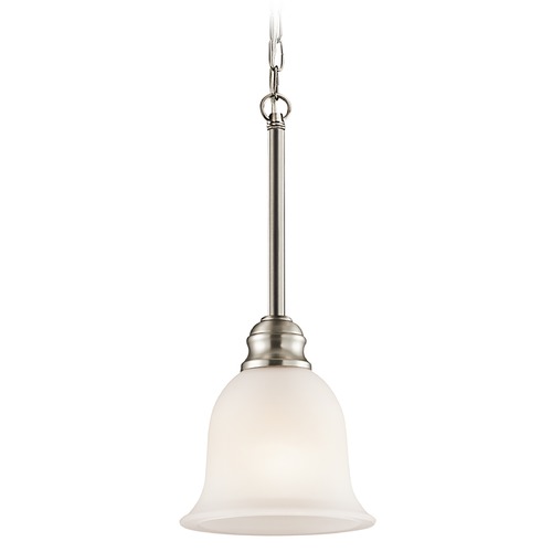 Kichler Lighting Tanglewood 6.25-Inch Mini Pendant in Brushed Nickel by Kichler Lighting 42901NI