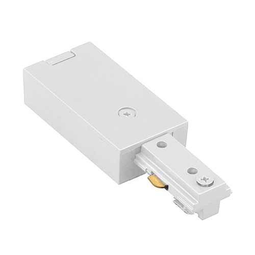WAC Lighting White J Track Live End Connector