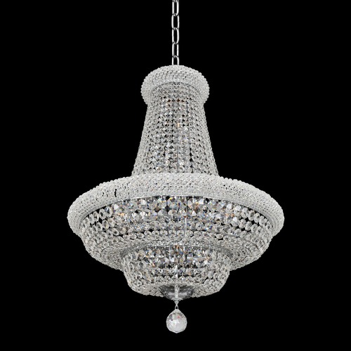 Allegri Lighting Allegri Crystal Napoli Chrome Pendant Light 020970-010-FR001