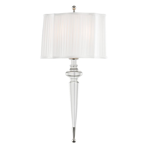 Tipton Polished Nickel Sconce by Hudson Valley Lighting