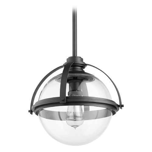 Noir Pendant with Globe Shade by Quorum Lighting
