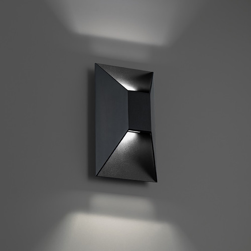 Modern Forms by WAC Lighting Maglev Black LED Outdoor Wall Light by Modern Forms WS-W24110-30-BK
