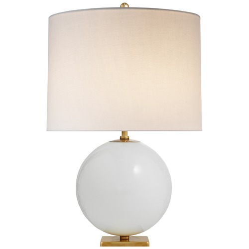 Visual Comfort Signature Collection Kate Spade New York Elsie Table Lamp in Cream by Visual Comfort Signature KS3014CREL