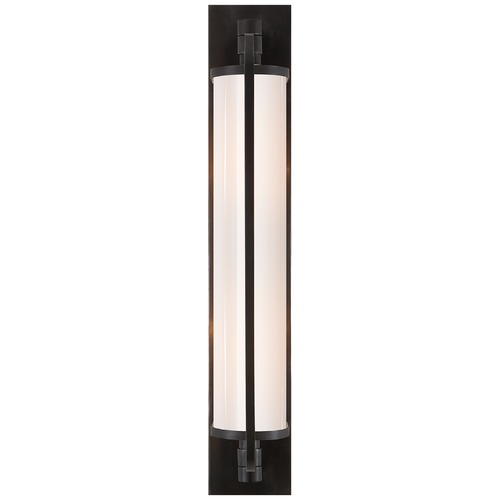 Visual Comfort Signature Collection Thomas OBrien Keeley Tall Pivoting Sconce in Bronze by Visual Comfort Signature TOB2031BZWG