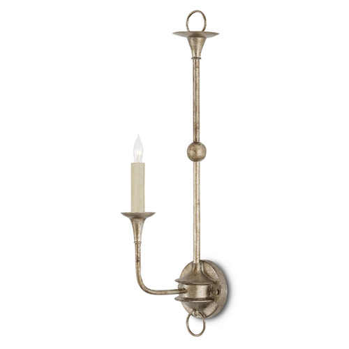 Currey and Company Nottaway Pyrite Bronze Sconce