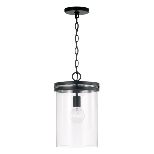 Fuller Pendant in Matte Black by HomePlace by Capital Lighting
