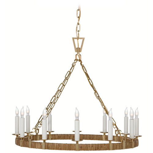 Chapman & Myers Darlana Medium Chandelier in Brass by VC Signature