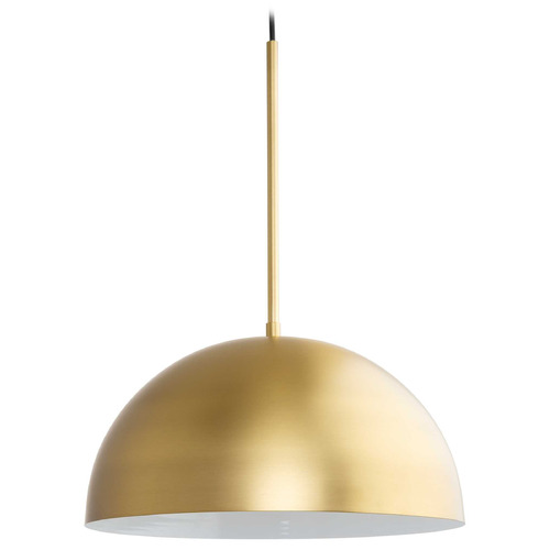 Progress Lighting Markor 1-Light Silver Ridge Mini Pendant