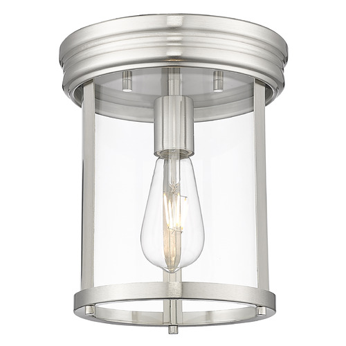 Z-Lite Thayer Brushed Nickel Flushmount Light