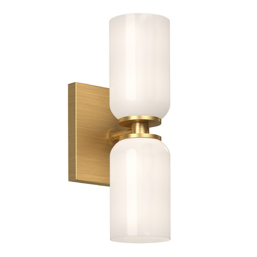 Kuzco Lighting Nola Brushed Gold Sconce